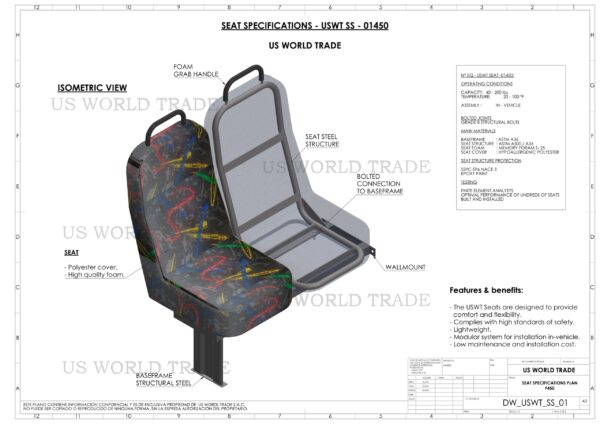 Seat specifications-2 New Bus Seats